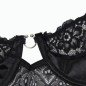 SUBBLIME - CORSET CORSET ET CEINTURE NOIR L / XL SUBBLIME - CORSET CORSET ET CEINTURE NOIR L / XL