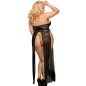 SUBBLIME - QUEEN PLUS ENSEMBLE ROBE ET TANGA SUBBLIME QUEEN PLUS NOIR SUBBLIME - QUEEN PLUS ENSEMBLE ROBE ET TANGA SUBBLIME QUEEN PLUS NOIR
