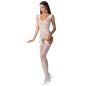 PASSION - FEMME BS062 BODYSTOCKING BLANC TAILLE UNIQUE PASSION - FEMME BS062 BODYSTOCKING BLANC TAILLE UNIQUE