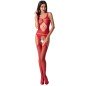 PASSION - FEMME BS057 BODYSTOCKING ROUGE TAILLE UNIQUE PASSION - FEMME BS057 BODYSTOCKING ROUGE TAILLE UNIQUE