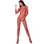 PASSION - FEMME BS068 BODYSTOCKING ROUGE TAILLE UNIQUE PASSION - FEMME BS068 BODYSTOCKING ROUGE TAILLE UNIQUE