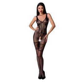 PASSION - FEMME BS069 BODYSTOCKING BLANC TAILLE UNIQUE