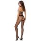 PASSION - FEMME BS048 BODYSTOCKING BLANC TAILLE UNIQUE PASSION - FEMME BS048 BODYSTOCKING BLANC TAILLE UNIQUE