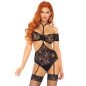 LEG AVENUE - ENSEMBLE DEUX PIÈCES TOP TEDDY M/L LEG AVENUE - ENSEMBLE DEUX PIÈCES TOP TEDDY M/L