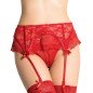 QUEEN LINGERIE - STRING AVEC JARRETIÈRE DENTELLE S/M QUEEN LINGERIE - STRING AVEC JARRETIÈRE DENTELLE S/M