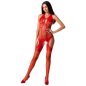 PASSION - WOMAN BS079 BODYSTOCKING - ROUGE TAILLE UNIQUE PASSION - WOMAN BS079 BODYSTOCKING - ROUGE TAILLE UNIQUE