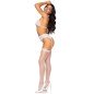 LEG AVENUE - ENSEMBLE TROIS PIÈCES SOUTIEN-GORGE, PORTE-JARRETELLES ET STRING L LEG AVENUE - ENSEMBLE TROIS PIÈCES SOUTIEN-GORGE, PORTE-JARRETELLES ET STRING L