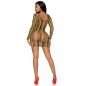 LEG AVENUE - RASTA MINI ROBE TAILLE UNIQUE LEG AVENUE - RASTA MINI ROBE TAILLE UNIQUE