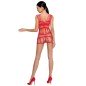 PASSION - FEMME BS089 BODYSTOCKING ROUGE TAILLE UNIQUE PASSION - FEMME BS089 BODYSTOCKING ROUGE TAILLE UNIQUE