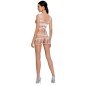 PASSION - FEMME BS089 BODYSTOCKING BLANC TAILLE UNIQUE PASSION - FEMME BS089 BODYSTOCKING BLANC TAILLE UNIQUE