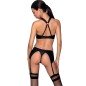 PASSION - ENSEMBLE CUIR ÉCOLOGIQUE AMANDA S/M PASSION - ENSEMBLE CUIR ÉCOLOGIQUE AMANDA S/M