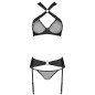 PASSION - ENSEMBLE CUIR ÉCOLOGIQUE AMANDA S/M PASSION - ENSEMBLE CUIR ÉCOLOGIQUE AMANDA S/M