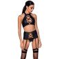PASSION - ENSEMBLE NANCY CUIR ÉCOLOGIQUE L/XL