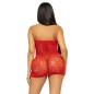 LEG AVENUE - STRASS NECKHOLDER-MINIKLEID, EINHEITSGRößE- Weiß LEG AVENUE - STRASS NECKHOLDER-MINIKLEID, EINHEITSGRößE- Weiß
