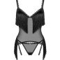 OBSESSIVE - CORSET ET STRING SHERILA XL/XXL OBSESSIVE - CORSET ET STRING SHERILA XL/XXL