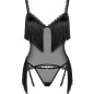 OBSESSIVE - CORSET ET STRING SHERILA XL/XXL OBSESSIVE - CORSET ET STRING SHERILA XL/XXL