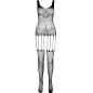 PASSION - BODYSTOCKING ECO COLLECTION ECO BS001 BLANC