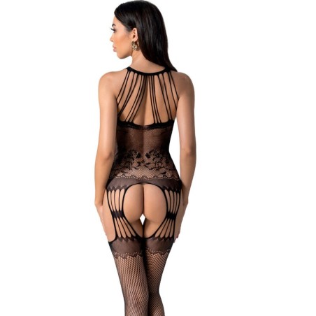 PASSION - BS095 BODYSTOCKING BLANC TAILLE UNIQUE