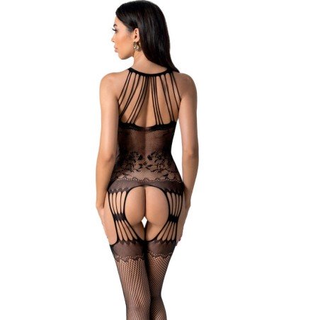 PASSION - BS095 BODYSTOCKING BLANC TAILLE UNIQUE