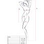 PASSION - BS096 BODYSTOCKING BLANC TAILLE UNIQUE PASSION - BS096 BODYSTOCKING BLANC TAILLE UNIQUE
