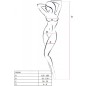 PASSION - BS098 WEISSER BODYSTOCKING, EINE GRÖSSE PASSION - BS098 WEISSER BODYSTOCKING, EINE GRÖSSE