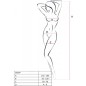 PASSION - BS099 BODYSTOCKING BLACK ONE SIZE PASSION - BS099 BODYSTOCKING BLACK ONE SIZE