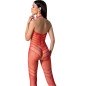 PASSION - BODYSTOCKING BLANC BS100 TAILLE UNIQUE PASSION - BODYSTOCKING BLANC BS100 TAILLE UNIQUE