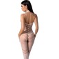 PASSION - BS100 BODYSTOCKING WHITE ONE SIZE PASSION - BS100 BODYSTOCKING WHITE ONE SIZE