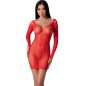 PASSION - BS101 WEISSER BODYSTOCKING, EINE GRÖSSE