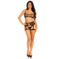 LEG AVENUE - SET REGGISENO E IMBRAGATURA A RETE LEG AVENUE - SET REGGISENO E IMBRAGATURA A RETE