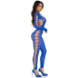 LEG AVENUE - RECKLESS ANKLE BODYSTOCKING ROYAL BLUE LEG AVENUE - RECKLESS ANKLE BODYSTOCKING ROYAL BLUE