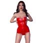 CHILIROSE - CR 4491 CORSET ROUGE L/XL CHILIROSE - CR 4491 CORSET ROUGE L/XL
