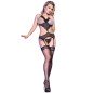 CHILIROSE - CR 4372 ENSEMBLE CORSET NOIR L/XL CHILIROSE - CR 4372 ENSEMBLE CORSET NOIR L/XL