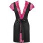 LIVCO CORSETTI FASHION - KUMIKO LC 90428 ROBE DE CHAMBRE + CULOTTE NOIR L/XL LIVCO CORSETTI FASHION - KUMIKO LC 90428 ROBE DE CHAMBRE + CULOTTE NOIR L/XL
