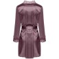 LIVCO CORSETTI FASHION - JACQUELINE LC 90249 MORGENMANTEL + HEMD + PANTY VIOLETT L/XL