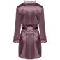 LIVCO CORSETTI FASHION - JACQUELINE LC 90249 ROBE DE CHAMBRE + CHEMISE + CULOTTE VIOLET L/XL