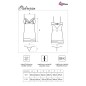 LIVCO CORSETTI FASHION - MAKREZIAN LC 90545 CAMICIA + PANTY NERO L/XL