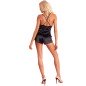 LIVCO CORSETTI FASHION - CHEMISE MIRAAZE LC 90567 + SHORT NOIR L/XL LIVCO CORSETTI FASHION - CHEMISE MIRAAZE LC 90567 + SHORT NOIR L/XL