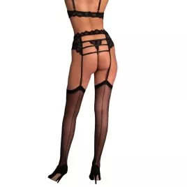 LIVCO CORSETTI FASHION - SOLIANA LC 90424-1 STRUMPFGÜRTEL SCHWARZ L/XL