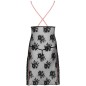 LIVCO CORSETTI FASHION - KARONIN LC 90628 CHEMISE + CULOTTE NOIR L/XL