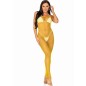 LEG AVENUE - ROBE LONGUE FILET JAUNE TAILLE UNIQUE LEG AVENUE - ROBE LONGUE FILET JAUNE TAILLE UNIQUE