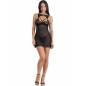 LIVCO CORSETTI FASHION - KROLINA LC 90734 CHEMISE + TANGA SCHWARZ S/M LIVCO CORSETTI FASHION - KROLINA LC 90734 CHEMISE + TANGA SCHWARZ S/M