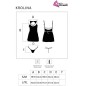LIVCO CORSETTI FASHION - KROLINA LC 90734 CHEMISE + TANGA SCHWARZ S/M LIVCO CORSETTI FASHION - KROLINA LC 90734 CHEMISE + TANGA SCHWARZ S/M