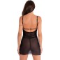 LIVCO CORSETTI FASHION - KROLINA LC 90734 CHEMISE + TANGA SCHWARZ S/M LIVCO CORSETTI FASHION - KROLINA LC 90734 CHEMISE + TANGA SCHWARZ S/M