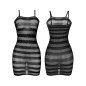 SUBBLIME - 951733 ROBE RÉSEILLE RAYURES NOIRES TAILLE UNIQUE SUBBLIME - 951733 ROBE RÉSEILLE RAYURES NOIRES TAILLE UNIQUE