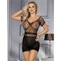 SUBBLIME - 951917 ROBE COURTE NOIRE EN CROCHET GRILL TAILLE UNIQUE SUBBLIME - 951917 ROBE COURTE NOIRE EN CROCHET GRILL TAILLE UNIQUE