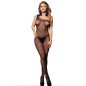 SUBBLIME - 952037 BODYSTOCKING UNE ÉPAULE RÉSEILLE AVEC DIAMANTS NOIR TAILLE UNIQUE SUBBLIME - 952037 BODYSTOCKING UNE ÉPAULE RÉSEILLE AVEC DIAMANTS NOIR TAILLE UNIQUE