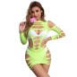 SUBBLIME - 952280 ROBE RÉSILLE ÉLASTIQUE MANCHES LONGUES VERT TAILLE UNIQUE SUBBLIME - 952280 ROBE RÉSILLE ÉLASTIQUE MANCHES LONGUES VERT TAILLE UNIQUE