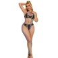 SUBBLIME - 952358 VESTITO A RETE CON COLLO ALTO ARCOBALENO TAGLIA UNICA