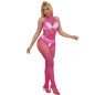 SUBBLIME - 952389 BODYSTOCKING A RETE E PIZZO SENZA CAVALLO CON COLLO ALTO ROSA TAGLIA UNICA SUBBLIME - 952389 BODYSTOCKING A RETE E PIZZO SENZA CAVALLO CON COLLO ALTO ROSA TAGLIA UNICA